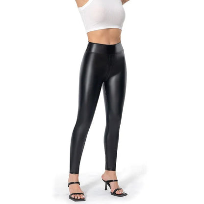 Camila™ | Matte Leather Trousers