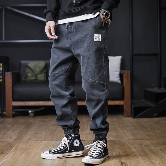 SwiftStride Denim Joggers