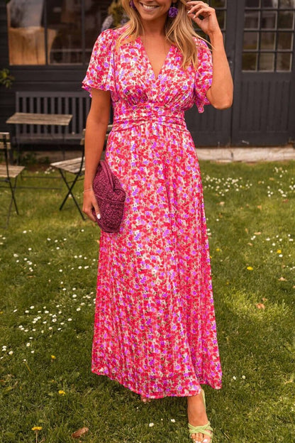 Sandra™ | Elegant Maxi Dress with V Neckline