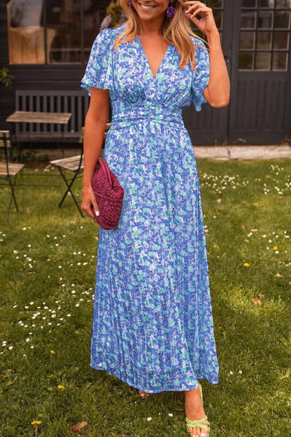 Sandra™ | Elegant Maxi Dress with V Neckline