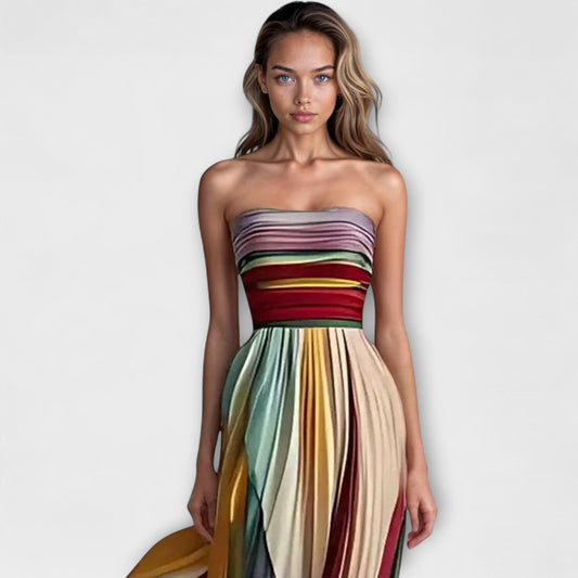 Flora - Colorful Sleeveless Dress